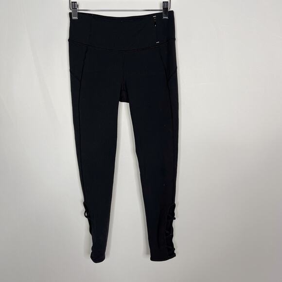 Calia By Carrie Underwood Small Set of 2 Black Leggings Energize Criss Cross - Picture 7 of 11